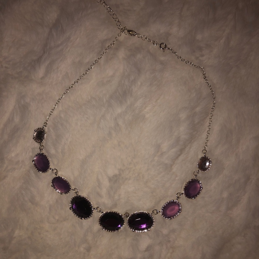 Charming Charlie Purple Necklace